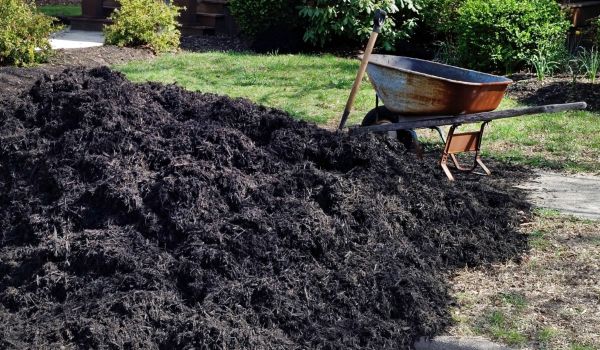 Black Mulch Delivery in Bend