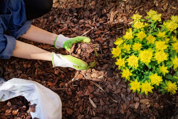 Garden Mulching in Bend
