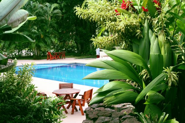 Pool Area Landscaping in Bend