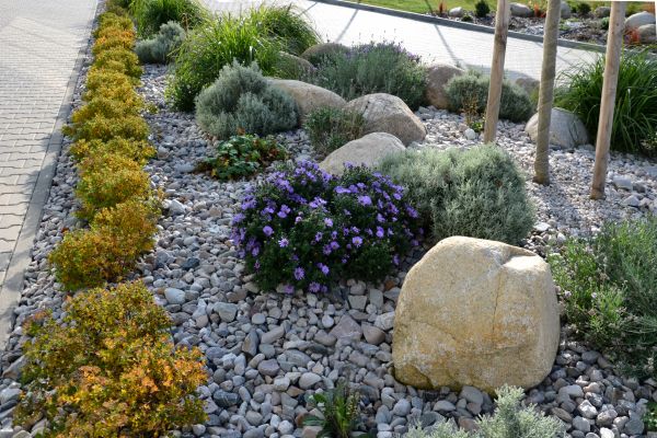 Decorative Rock Installation in Bend