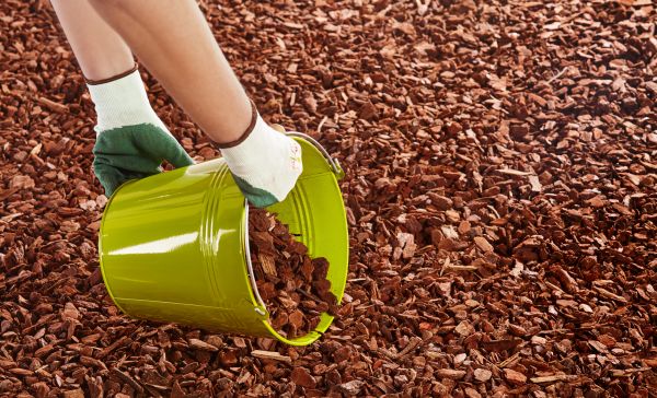 Wood Chip Landscaping in Bend